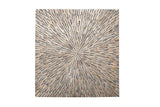 Bone & Timber Inlay Square Coffee Table (with castors)