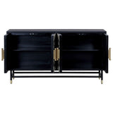 Bone Inlay Buffet : Arrows : Black & White