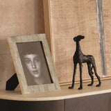 Hand-Made Indian Antique Bronze Sculpture :  Dog : Large