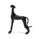 Hand-Made Indian Antique Bronze Sculpture :  Dog : Large