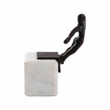 Marble Bookend : Swimmer