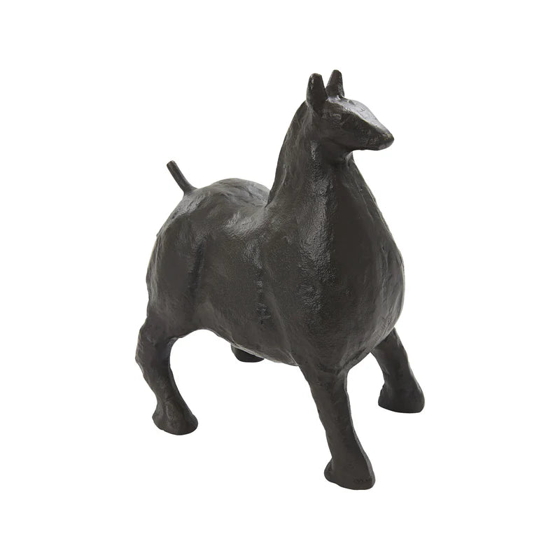 Hand-Made Indian Antique Bronze Sculpture : Pony
