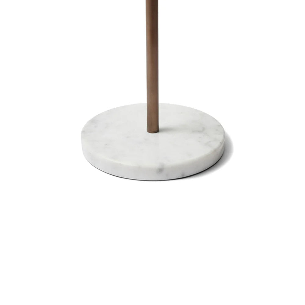 Sentinel Floor Lamp : White Marble Base