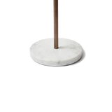 Sentinel Floor Lamp : White Marble Base