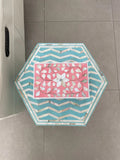 Mother of Pearl Small Gift Box : Floral : Pink