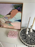 Bone Inlay Small Gift Box : Moroccan : Pink