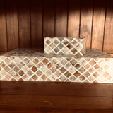 Bone Inlay Box : Moroccan : Mocha Mousse