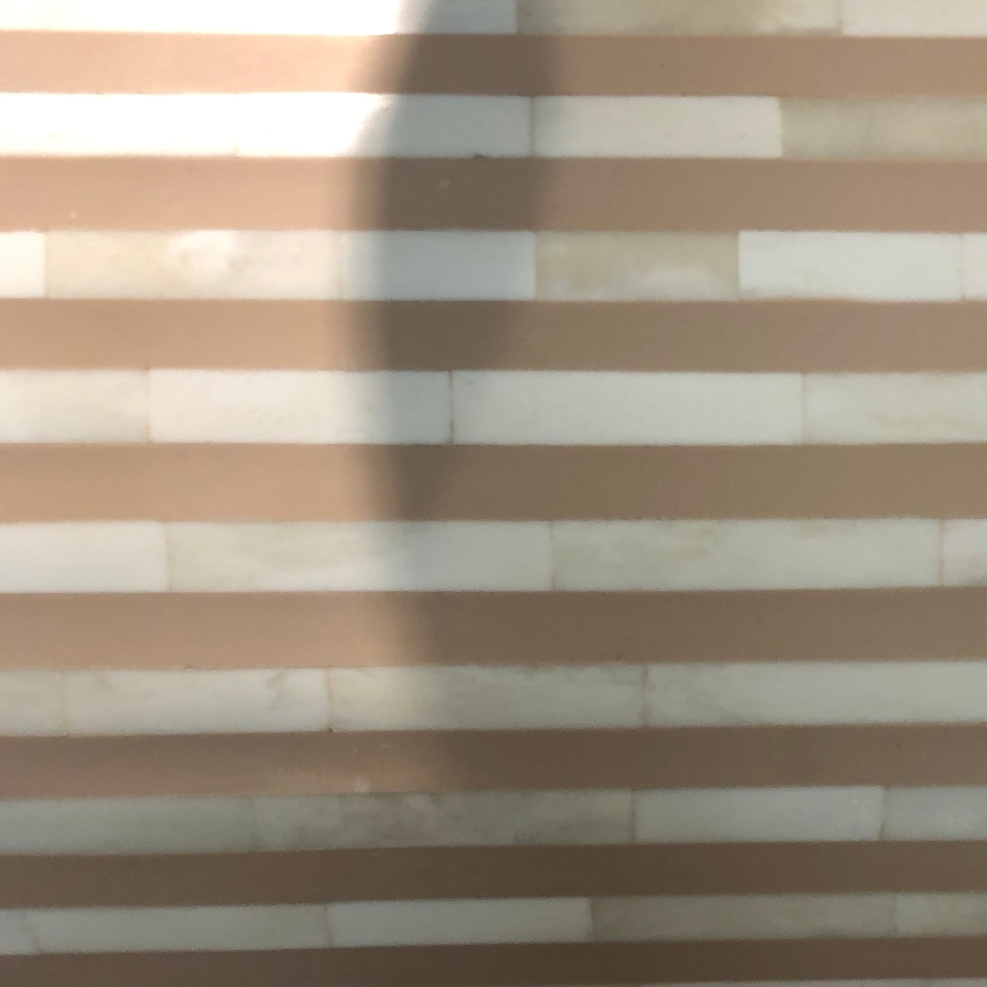 Bone Inlay Waterfall Console : Stripe : Apricot