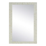 Bone Inlay Floor Mirror : Stripe : Natural