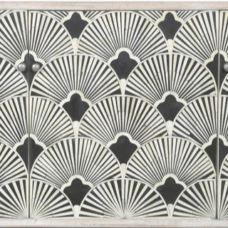 Bone Inlay Sideboard : Japanese Fan