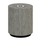 Makayla Bone Inlay Side Table