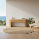 Marble Console with Drawers : Natural