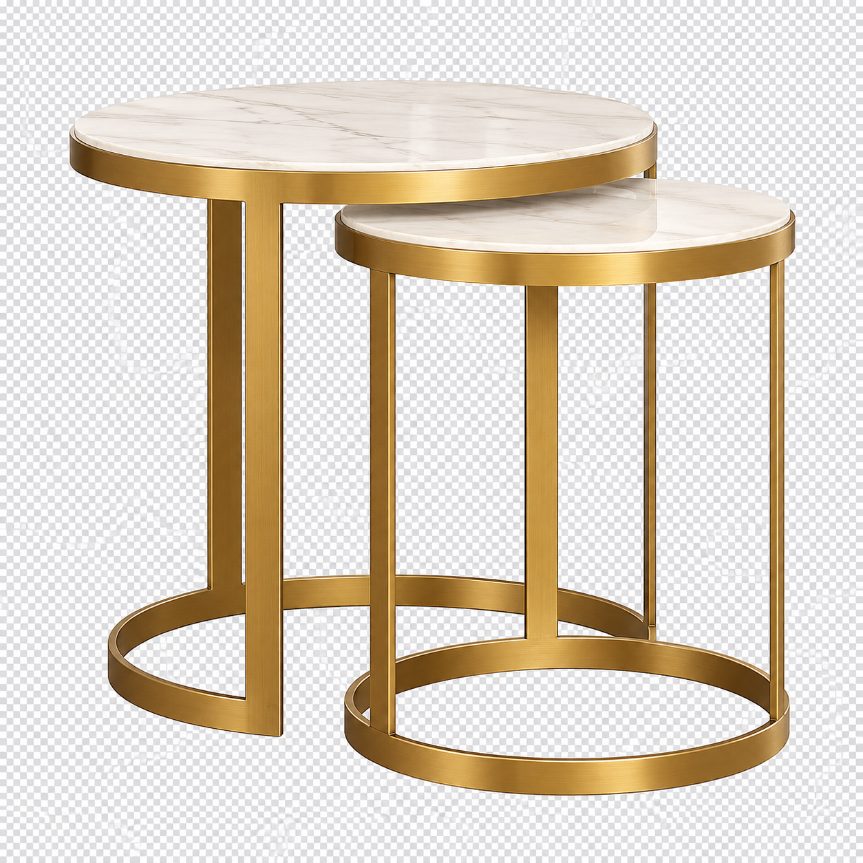 Haven Nesting Tables : Marble