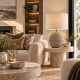 Ivory Orbit Lamp