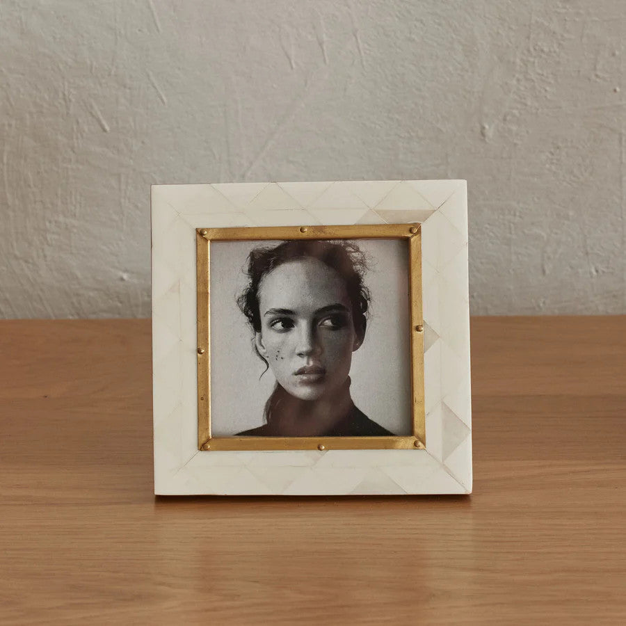 Bone Inlay Frame : Herringbone : Natural