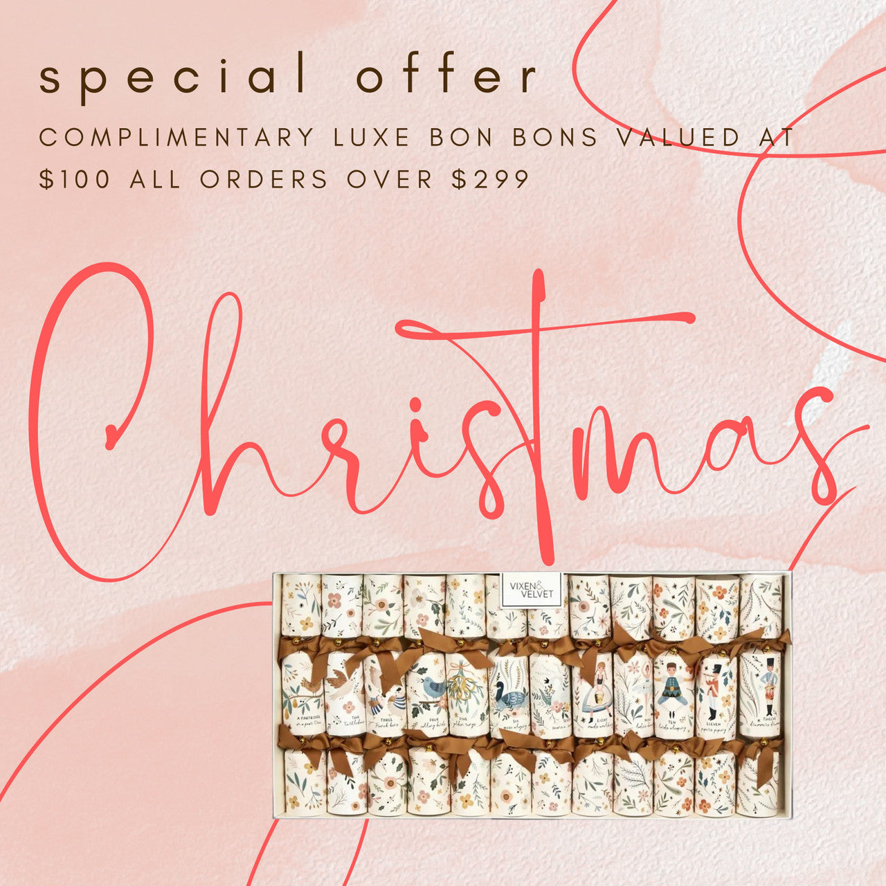 Luxe Christmas Bon Bons - 12 Days of Christmas (12 Pack)