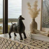 Hand-Made Indian Antique Bronze Sculpture : Pony