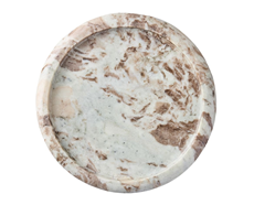 Marble Plate : Halo : Beige