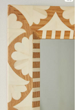 Bone & Timber Inlay Mirror : Fantail : Natural
