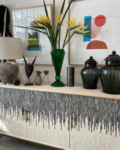 Bone Inlay Sideboard : Ombre