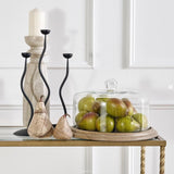 Marble Pear : Mocha (Set of 2)