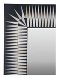 Bone Inlay Floor Mirror : Zebra