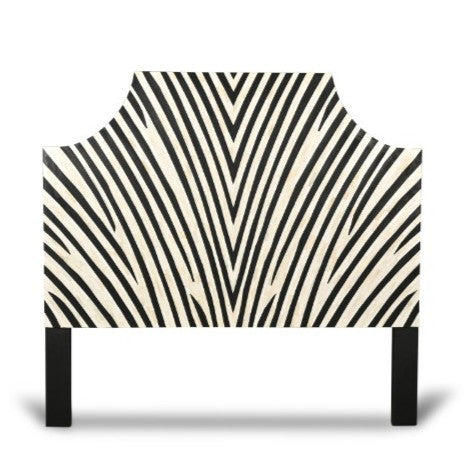 Bone Inlay Bedhead : Zebra
