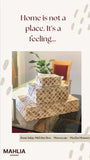 Bone Inlay Mid Size Box : Moroccan : Mocha Mousse
