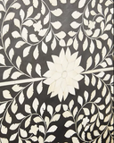 Bone or Mother of Pearl Inlay Post Bed : Custom Details : Colour of Choice