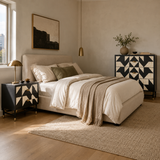 Bone Inlay 3 Drawer Chest : Arrows