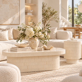 Sorrento Bone Inlay Coffee Table