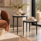 Kath Marble Side Table Set