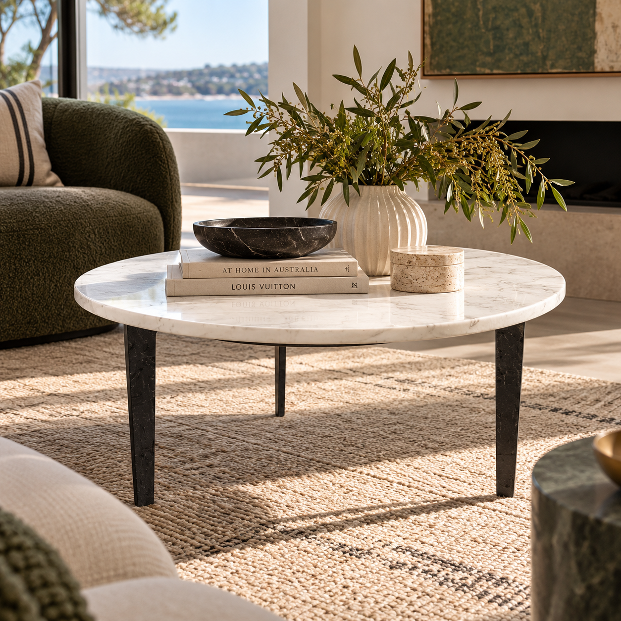 Halo Round Table : Marble
