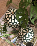 Bone & Brass Moghul Box : Varsha : Dark Green