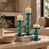 Orb Candlestand : Turquoise