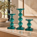 Orb Candlestand : Turquoise