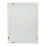 Mother of Pearl Inlay Rectangular Mirror : Floral : White : Minor Damage