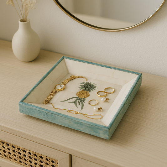 Bone Tray : Pineapple Motif