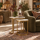 Haven Nesting Tables : Marble