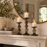 Orb Candlestand : Smoke