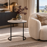 Elio Side Table : Marble