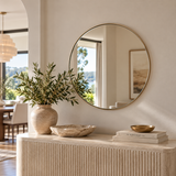 Slimline Mirror : Gold