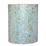 Mother of Pearl Inlay Side Table : Lady's Bedstraw : Jade Green