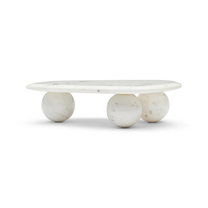Marble Platter : White