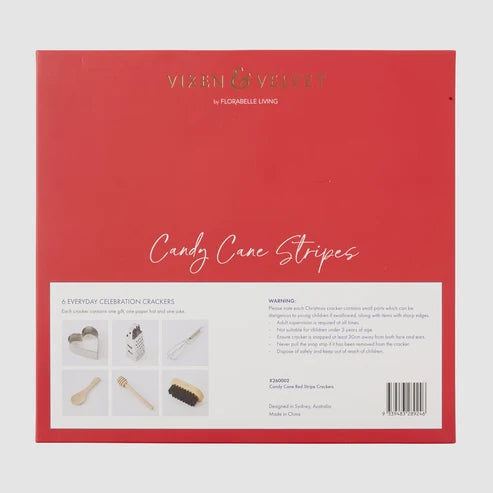 Luxe Candy Cane Bon Bons (6 Pack)