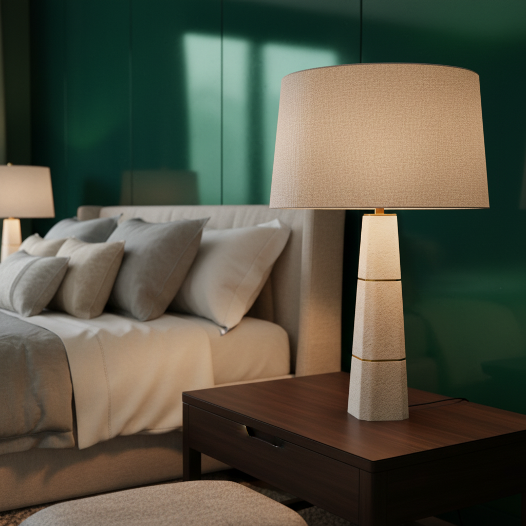 Alabaster Lamp : Natural