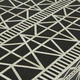 Bone Inlay 2 Drawer Chest : Abstract : Black