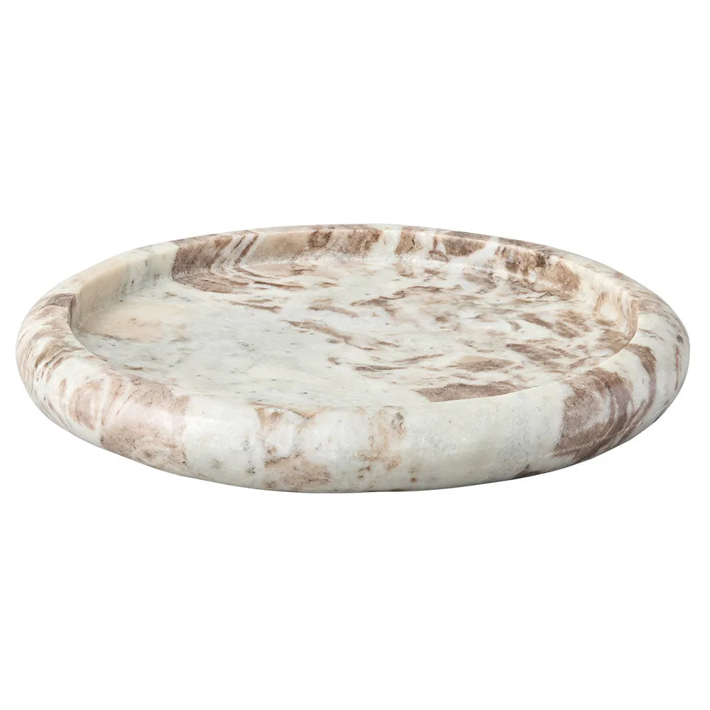Marble Plate : Halo : Beige