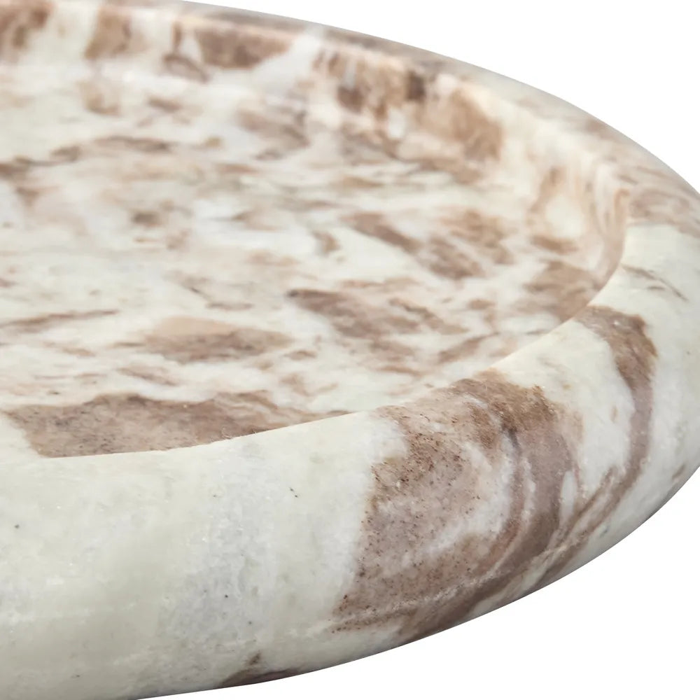 Marble Plate : Halo : Beige