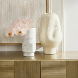 Marble Vase : Agean : White